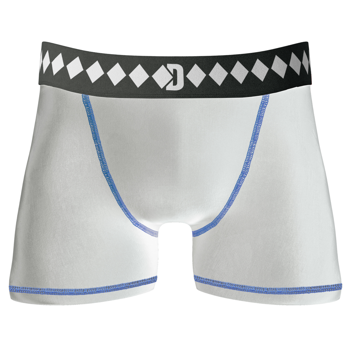 Diamond MMA Compression Jock Short | White