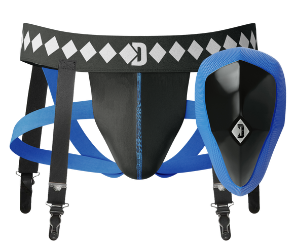 Diamond MMA Hockey Garter Belt With Athletic Cup