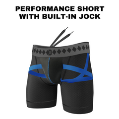 Performance Short With Built-In Jock System