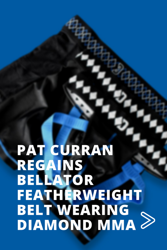 Pat Curran Regains Bellator Featherweight  Belt -Wearing Diamond