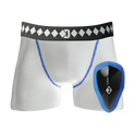 Diamond MMA Compression Jock Short System in White