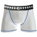 Diamond MMA Compression Jock Short | White