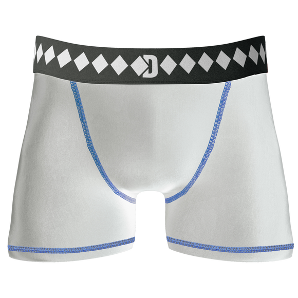 Diamond MMA Compression Jock Short | White