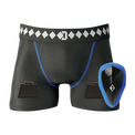 Diamond MMA Hockey Jock System - Hockey Compression Jock Short and Athletic Cup