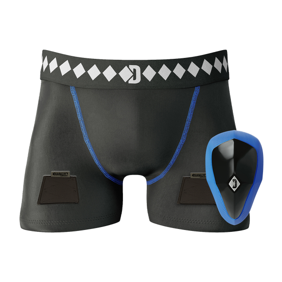 Diamond MMA Hockey Jock System - Hockey Compression Jock Short and Athletic Cup