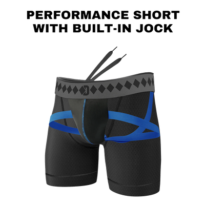 Mma Shorts Diamond MMA Compression Short Built-in Jock Strap S