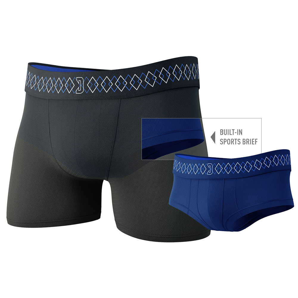 Compression Shorts with Athletic Cup Pocket by Diamond MMA
