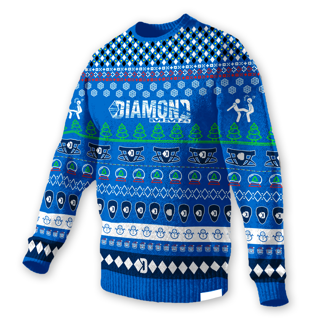 Diamond MMA Ugly Christmas Sweater