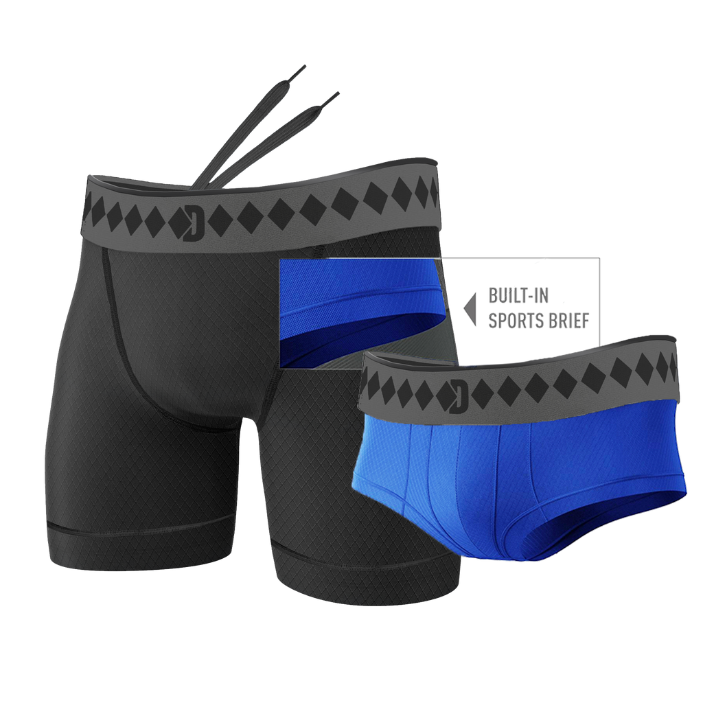 Performance Short With Built In Brief – Diamond MMA