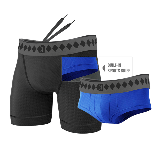 Performance Short With Built In Brief – Diamond MMA