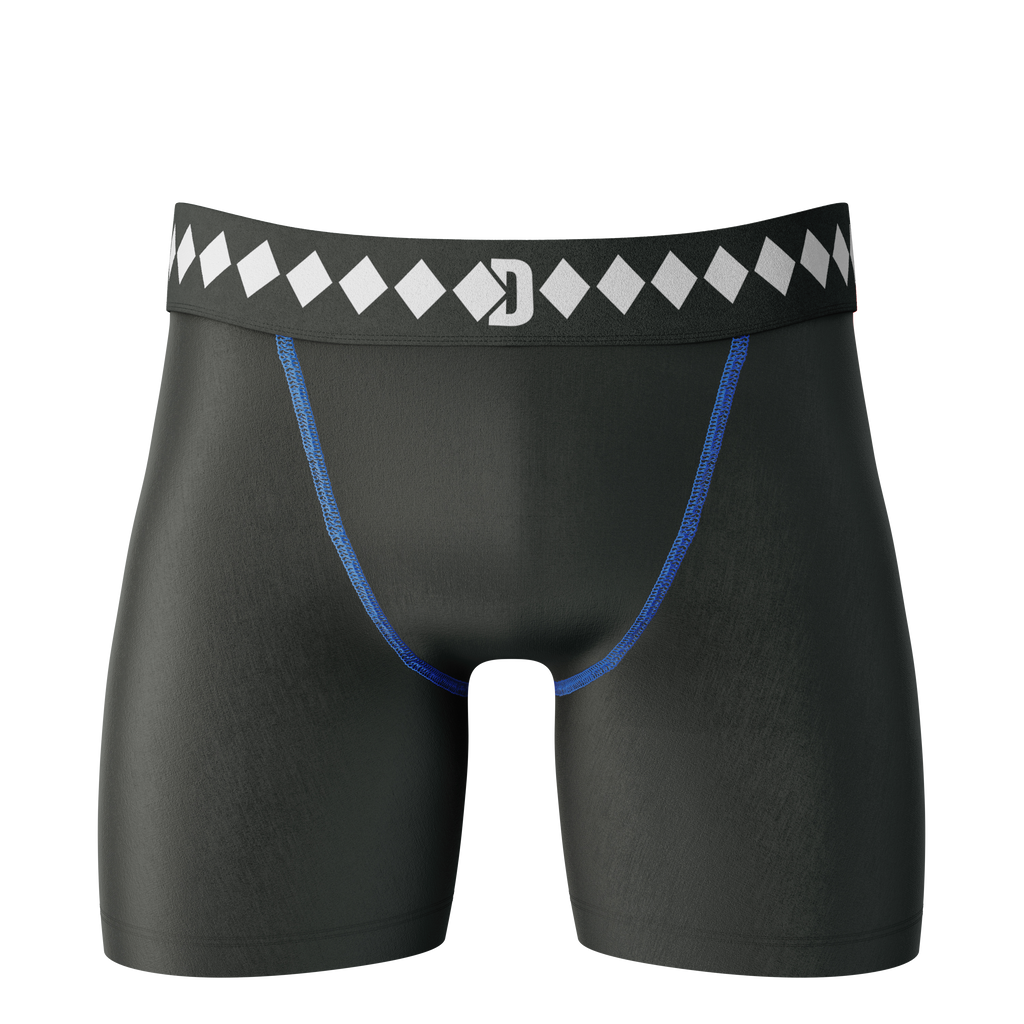 Compression Shorts with Athletic Cup Pocket by Diamond MMA